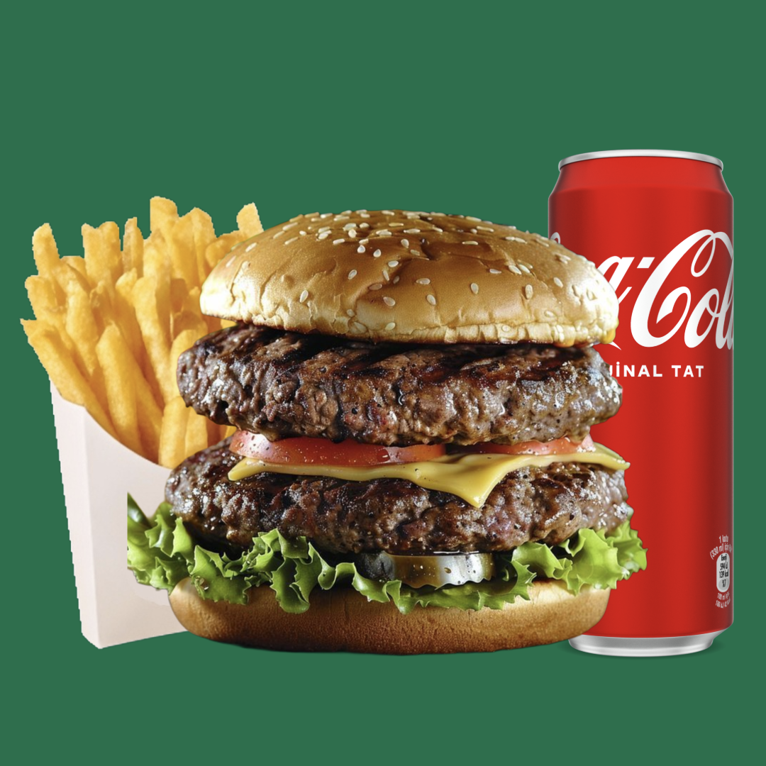 Star Double Burger Menü